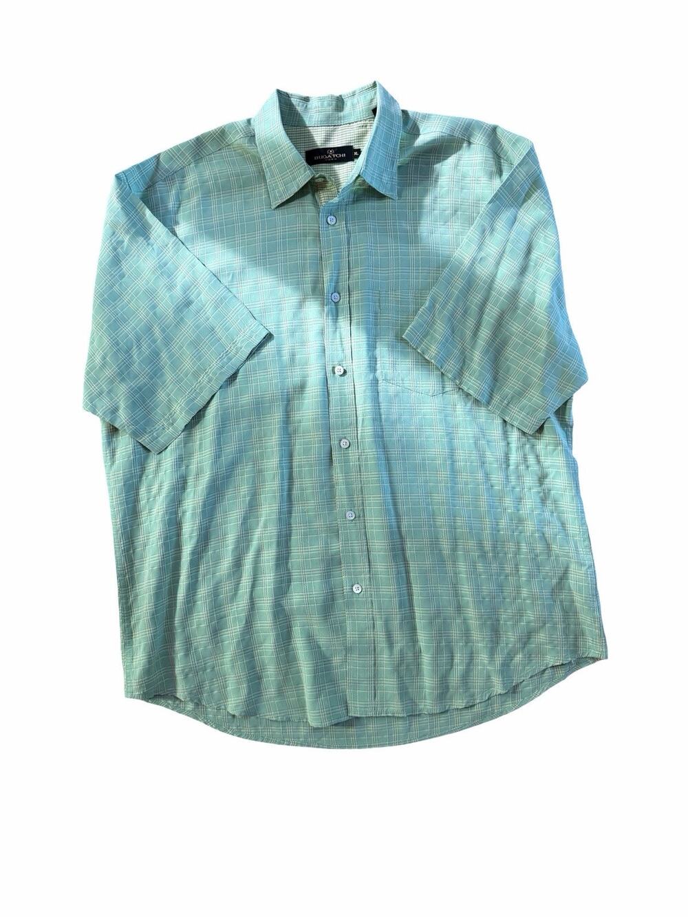 Bugatchi Men’s Plaid Shirt Size XL